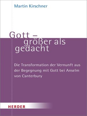 cover image of Gott--größer als gedacht